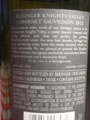 Back Label